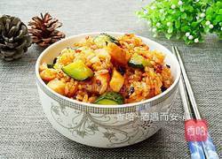 老干妈鸡丁炒饭的做法图解9