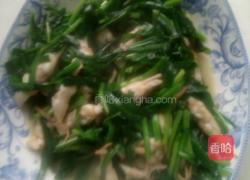 韭菜炒蛏子的做法图解4