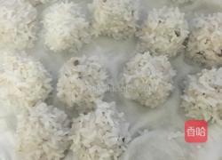 糯米香菇肉圆的做法图解6