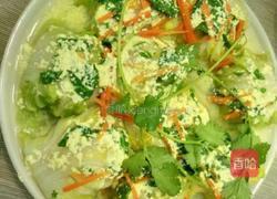 碧玉白菜鲜虾卷的做法图解8