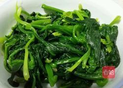 菠菜拌花生米的做法图解6