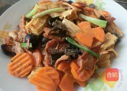 家常腐竹小炒肉的做法图解7