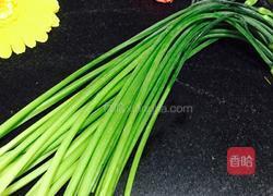 韭苔腊肉的做法图解2