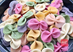 彩色蝴蝶面的做法图解13