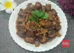 墨鱼干烧排骨的做法图解11