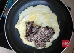 海苔鸡蛋肉圈的做法图解3