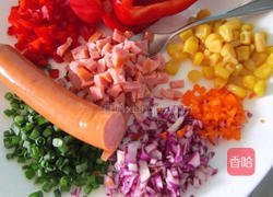 时蔬沙拉鸡蛋杯的做法图解1