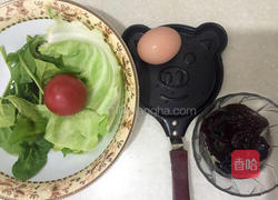 时蔬煎蛋的做法图解1