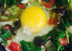 时蔬煎蛋的做法图解5