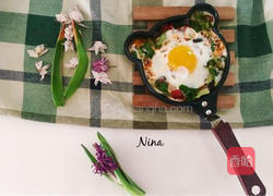 时蔬煎蛋的做法图解6