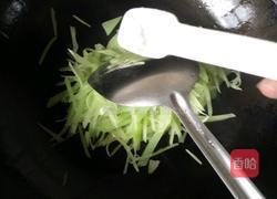 清炒莴笋的做法图解5