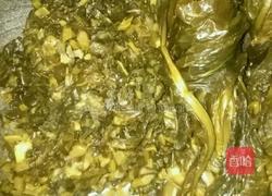 腊肉酸菜炒春笋的做法图解2