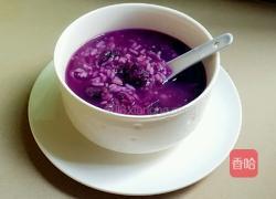 紫薯粥的做法图解4