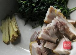 艾草猪肉汤的做法图解4