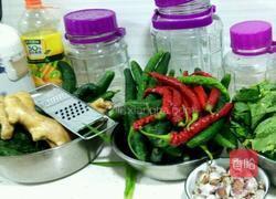 胡麻油酱黄瓜的做法图解1