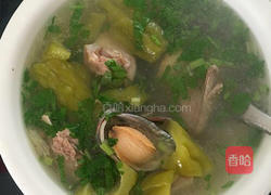 鲍鱼排骨凉瓜汤的做法图解4