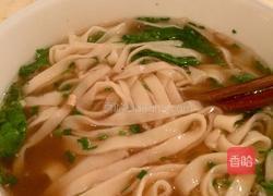 咸菜腊肥肠手擀面的做法图解7