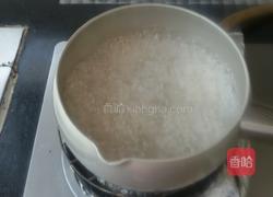 木瓜哈密瓜山楂糕椰浆西米露的做法图解2