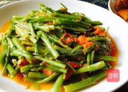 西红柿炒空心菜 素食超简单快手菜的做法图解5