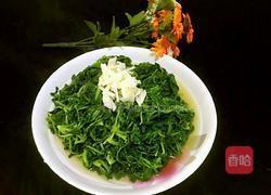 蒜蓉炒萝卜苗的做法图解8