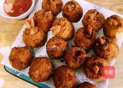 酸奶土豆泥虾球的做法图解5