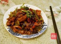 辣炒鸡腿肉的做法图解13