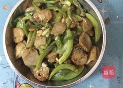 客家肉丸炒青椒的做法图解8