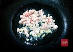 肉粒炒菜心的做法图解5