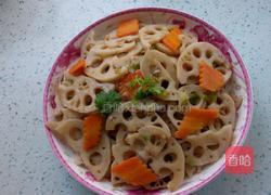 葱香藕片(原创)的做法图解3