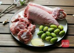 青橄榄猪肺汤的做法图解1