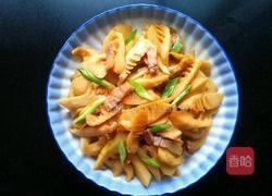 腊肉炒春笋的做法图解6