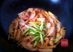 腊肉炒春笋的做法图解4