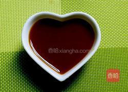 蒜香肉沫淋小白菜的做法图解3