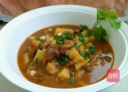 西红柿土豆炖牛腩的做法图解17