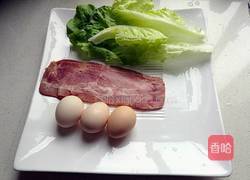 培根鸡蛋饼的做法图解1