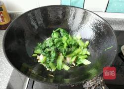 小白菜炒虾仁的做法图解7