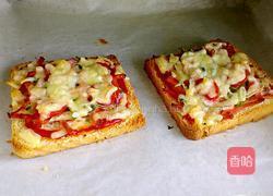 吐司披萨的做法图解7