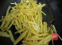 咸蛋黄土豆条的做法图解4
