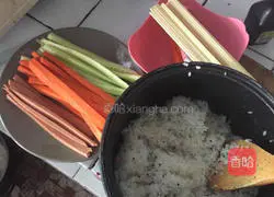 Illustration of how to make sushi 2