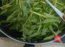 素炒空心菜的做法图解4