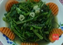 素炒空心菜的做法图解5