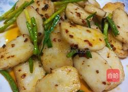 蒜蓉炒年糕的做法图解5