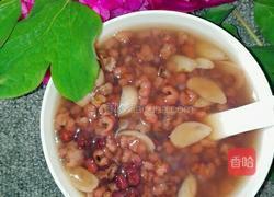 红豆薏米百合汤的做法图解5