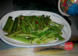 清炒四季豆的做法图解4
