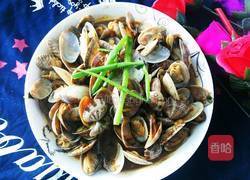 爆炒花甲的做法图解6