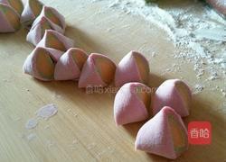 彩色香蕉馅饼的做法图解3