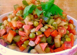 七彩豆的做法图解8