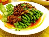 豆豉麻酱豇豆角