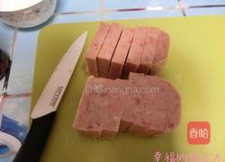 荷包蛋厚切午餐肉辛辣面的做法图解8