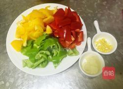 彩椒大虾的做法图解2